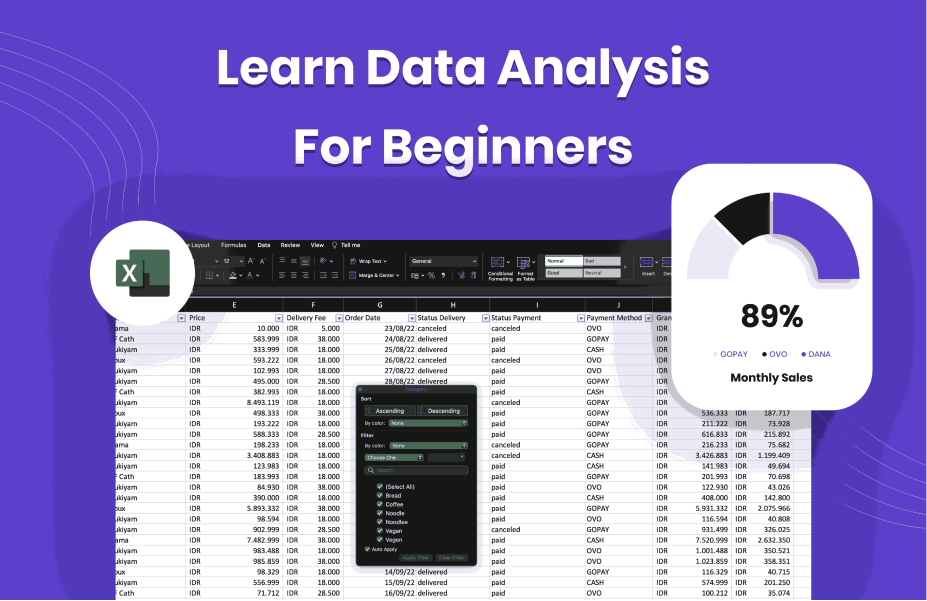 Learn Data Analysis For Beginners with Excel